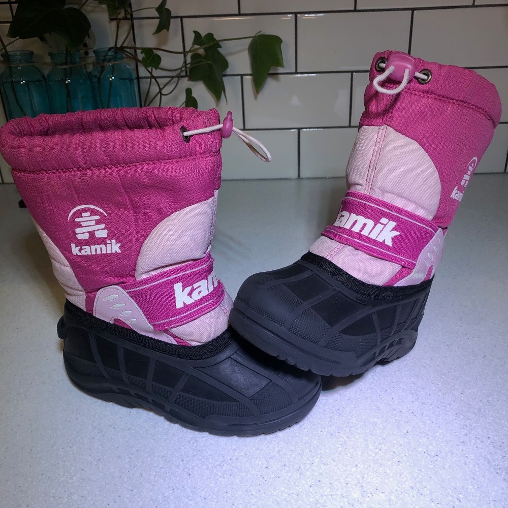 pink Kamik boots | size 12